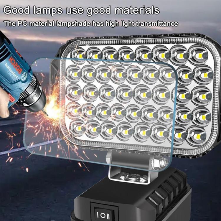 Dual USB LED Emergency Work Light, For Dayi Battery Slot, 3 inch Round High Beam, 4 inch Square High Beam, 5 inch Square High and Low Beam, 8 inch Square High and Low Beam, 10 inch Square High and Low Beam