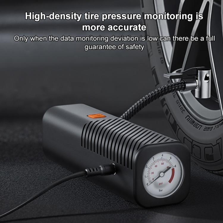 SUITU ST-5547 DC12V Portable Wired Car Pointer Pressure Gauge Inflator Pump
