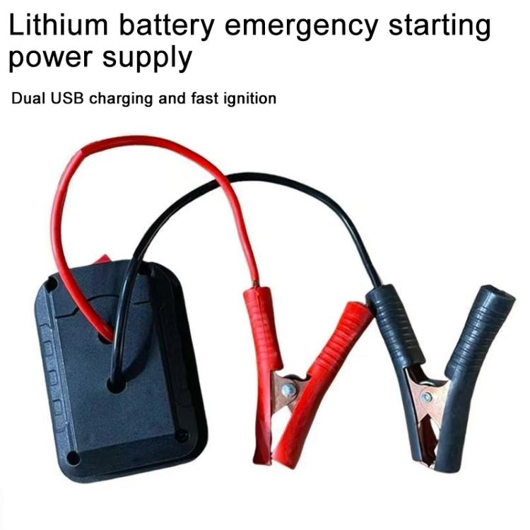 Car Lithium Battery Emergency Starter Power Supply, For Dayi, For Makita