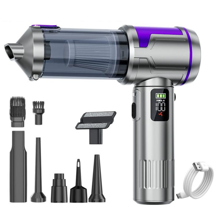 SUITU ST-6708APlus Digital Display Handheld Blow Suction Combo Car Brushless Motor Vacuum Cleaner, ST-6708APlus