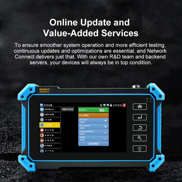 IPC-5200CPlus Network Engineering Treasure Simulated Coaxial SDI Integrated Video Surveillance Tester, US Plug, EU Plug, UK Plug, AU Plug