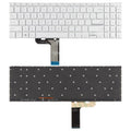 For ASUS Vivobook Pro 16 K6502 K6602 ZC ZE US Version Backlit Laptop Keyboard, For ASUS Vivobook Pro 16(Silver)