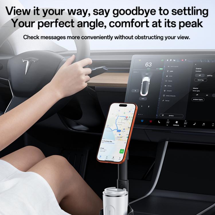 Yesido C230 Card-Embedded Car Water Cup Base Magnetic Phone Holder, C230