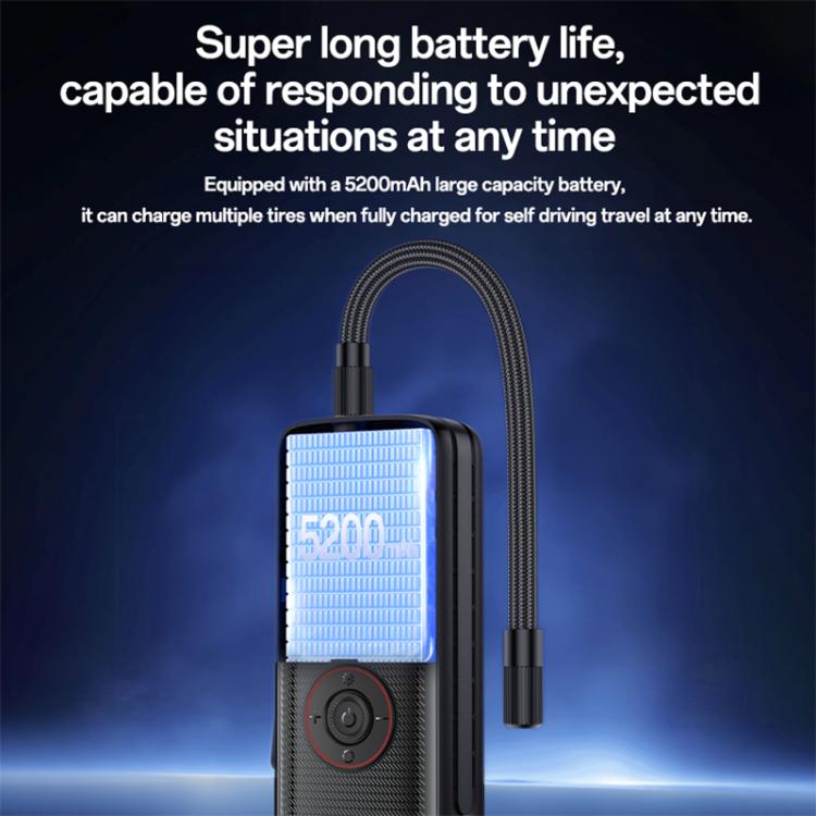 Yesido VC17 HD LED Display 85W Cordless Air Pump Car Tires Inflator, VC17