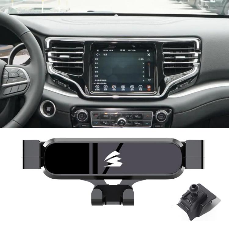 Car Air Vent Metal Gravity Phone Holder Mount, For Jeep Grand Commander 2018-2022, For Jeep Cherokee 2016-2017, For Jeep Wrangler 2011-2018, For Jeep Wrangler 2019-2022, For Jeep Grand Cherokee 2014-2020, For Jeep Grand Cherokee 2021                   ...