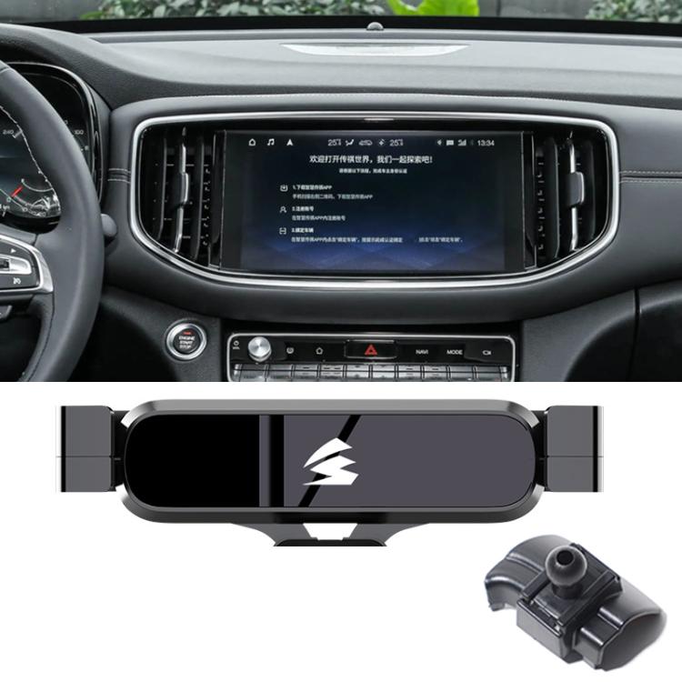 Car Air Vent Metal Gravity Phone Holder Mount, For Trumpchi M6 2019-2021 / M6 Max 2024, For Trumpchi Empow 2021–2024, For Trumpchi GA6 2019-2022, For Trumpchi M8 2023-2024, For Trumpchi M6 Pro 2021-2023, For Trumpchi GM8 2017-2020 / M8                 ...