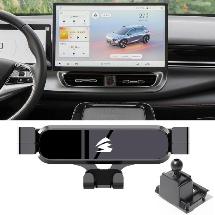 Car Air Vent Metal Gravity Phone Holder Mount, For GAC AION LX 2019–2022, For GAC AION Y 2021-2022, For GAC AION V Plus 2021–2024, For GAC AION V 2020–2021, For GAC AION S Plus 2021–2023, For GAC AION S 2019–2023