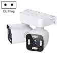 5MP Dual-Lens Dual-Pan Tilt Rotating WiFi Camera, EU Plug, US Plug