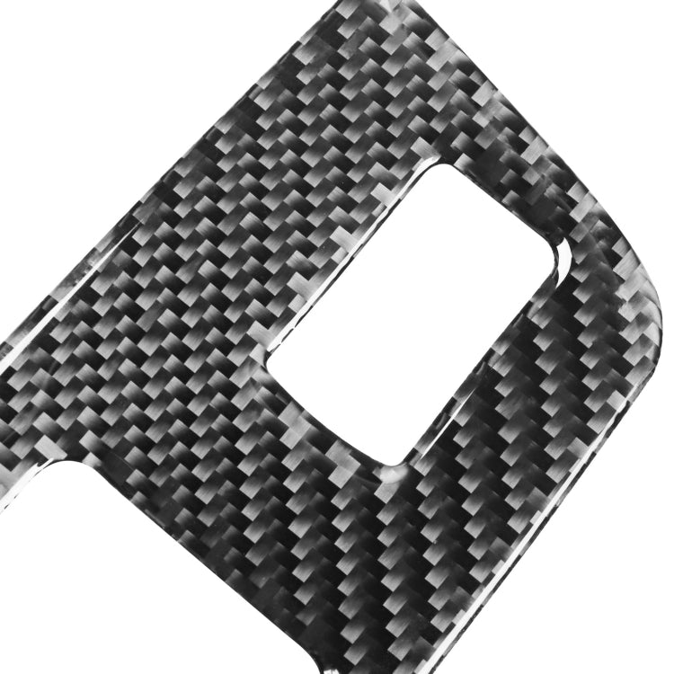 6 in 1 Car Carbon Fiber Window Glass Lifter Panel Decorative Sticker for Audi Q7 2008-2015, Right Drive, Window Glass Lifter, Right Drive
