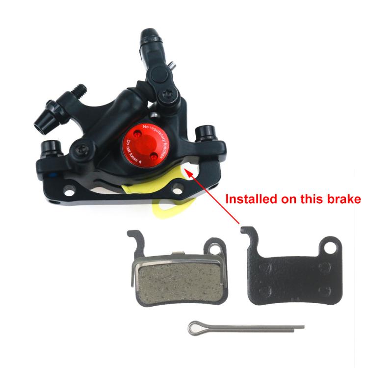 Resin Semi Metal Hydraulic Brake Pads, For Xtech