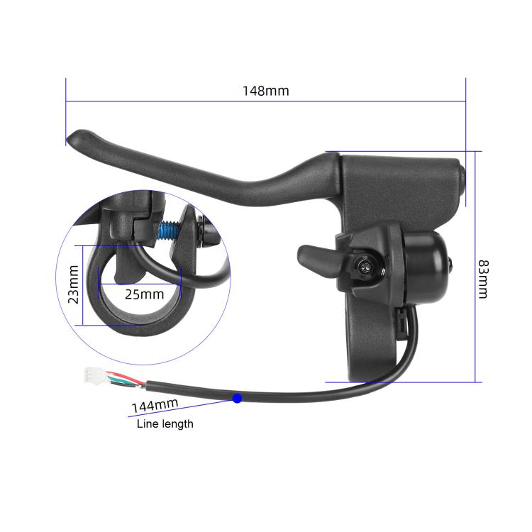 Electric Scooter Side Bell Brake Handle, For Xiaomi Mijia M365 Pro / Pro 2 / 1S