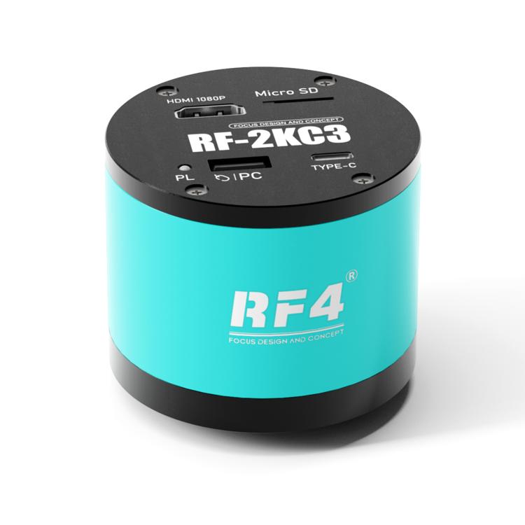 RF4 RF-2KC3 2K HD High-Resolution Adjustable Camera for Trinocular Stereo Microscope, RF-2KC3