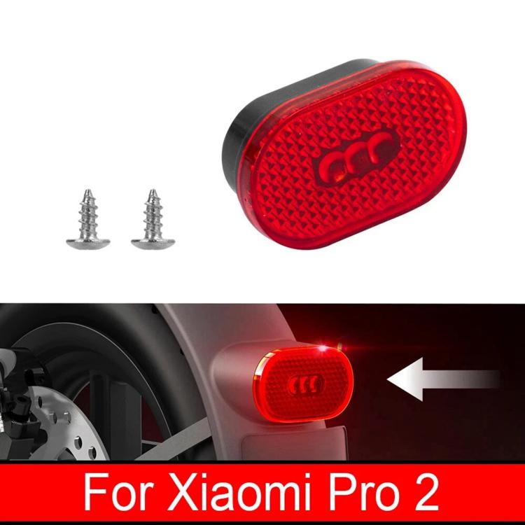Electric Scooter Mudguard Brake Taillight Cover, For Xiaomi Mijia M365 Pro / Pro 2