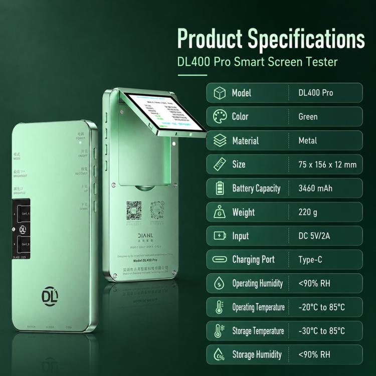 DL400 Pro iTestBox Display Touch Multi-Function Tester Set For Xiaomi, For Xiaomi