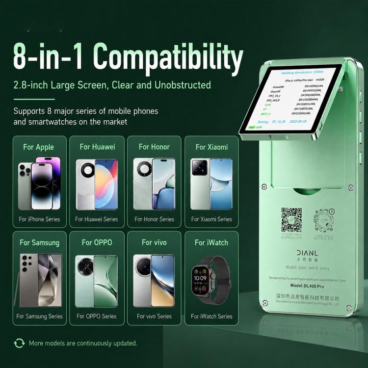 DL400 Pro iTestBox Display Touch Multi-Function Tester Set For Huawei, For Huawei