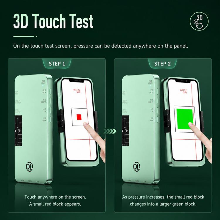 DL400 Pro iTestBox Display Touch Multi-Function Tester Set For iPhone 6-17 Pro Max, For iPhone 6-17 Pro Max