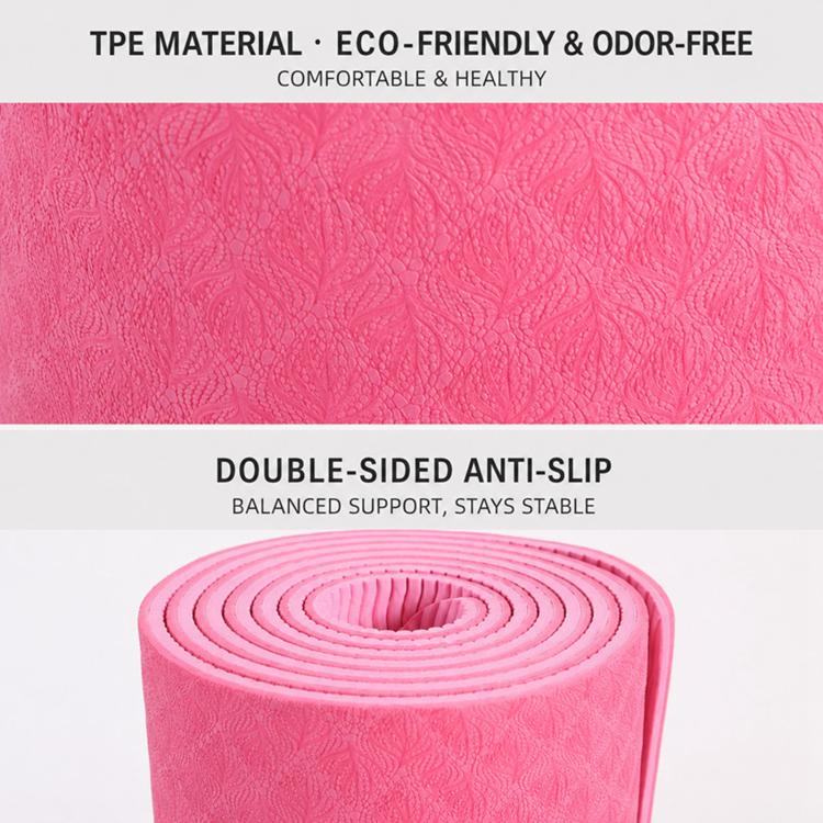 TPE Home Fitness Training Non-slip Yoga Mat