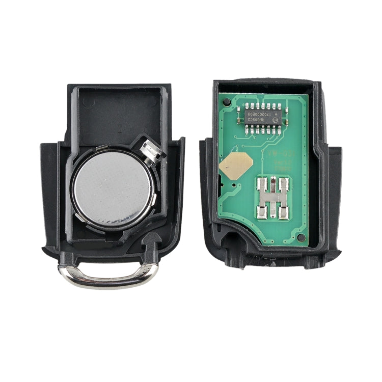 Car Key 1J0959753AG 48 Chip 434 Frequency for Volkswagen 2-button, For Volkswagen