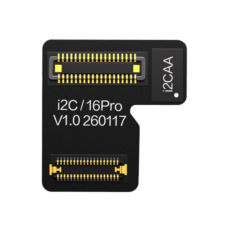 i2C No Disassembly Repair Flex Cable, For iPhone 16e, For iPhone 16 Pro Max, For iPhone 16 Pro, For iPhone 16 / 16 Plus, For iPhone 15 Pro Max, For iPhone 15 Pro, For iPhone 15 / 15 Plus, For iPhone 14 Plus, For iPhone 14, For iPhone 14 Pro            ...