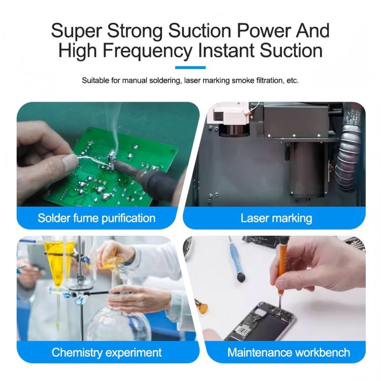 SUNSHINE SS-6604 Portable Mini Multiple Purification Desktop-Type Smoke Purifier, EU Plug, US Plug