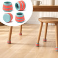 4pcs / Set Non-slip Silicone Table Chair Leg Caps