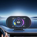 P27 Multi-functional LCD HD OBD2 GPS Gauge Speedometer, P27