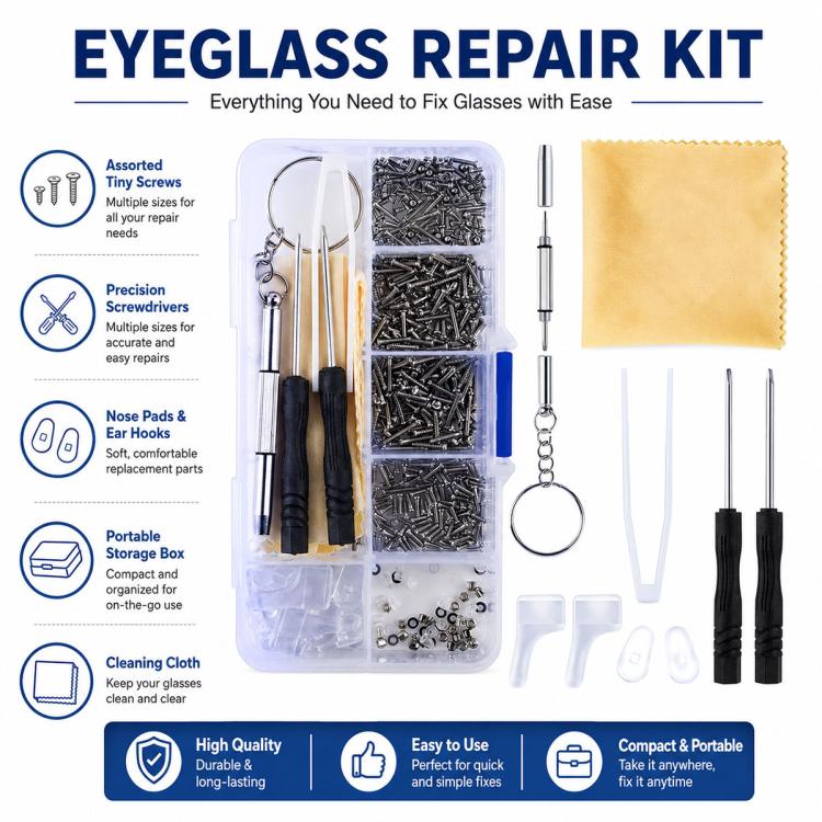 Watch Glasses Repair Screw Tool Set
