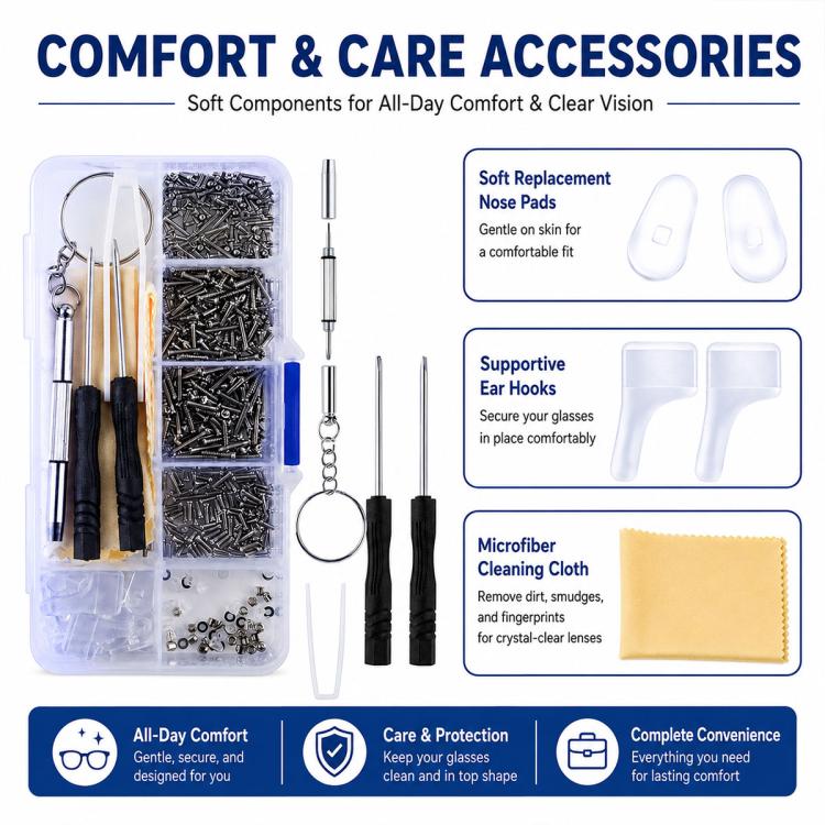Watch Glasses Repair Screw Tool Set