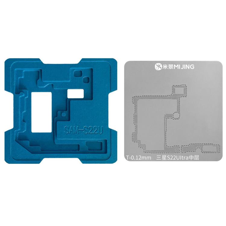 MIJING Z23 Middle-Level Tin-Planting BGA Reballing Platform Set, For Galaxy S25 5G, For Samsung Universal Base, For Galaxy S25+ 5G, For Galaxy S25 Ultra 5G, For Galaxy S24 Ultra 5G, For Galaxy S24+ 5G, For Galaxy S24 5G, For Galaxy S23 Ultra 5G        ...