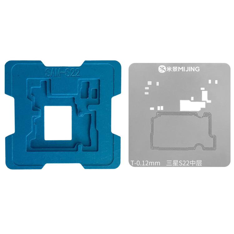 MIJING Z23 Middle-Level Tin-Planting BGA Reballing Platform Set, For Galaxy S25 5G, For Samsung Universal Base, For Galaxy S25+ 5G, For Galaxy S25 Ultra 5G, For Galaxy S24 Ultra 5G, For Galaxy S24+ 5G, For Galaxy S24 5G, For Galaxy S23 Ultra 5G        ...