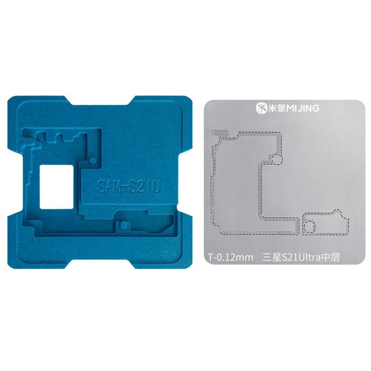 MIJING Z23 Middle-Level Tin-Planting BGA Reballing Platform Set, For Galaxy S25 5G, For Samsung Universal Base, For Galaxy S25+ 5G, For Galaxy S25 Ultra 5G, For Galaxy S24 Ultra 5G, For Galaxy S24+ 5G, For Galaxy S24 5G, For Galaxy S23 Ultra 5G        ...