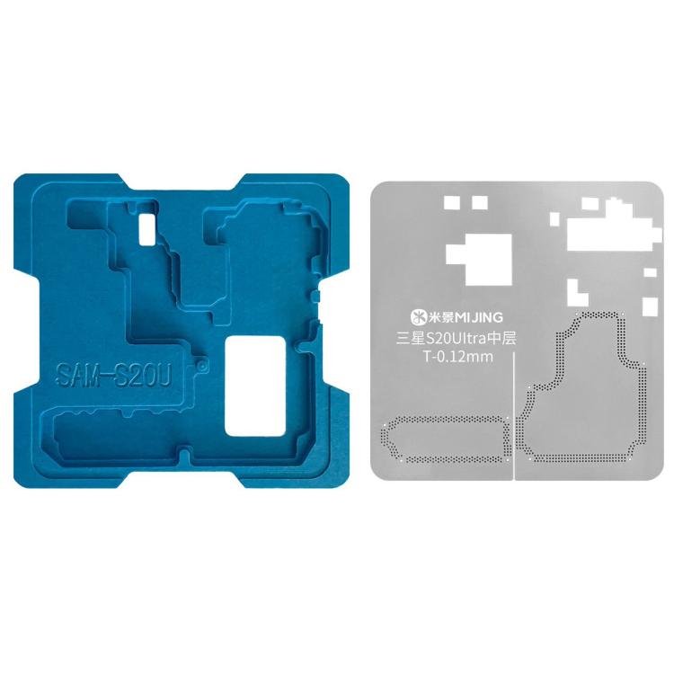 MIJING Z23 Middle-Level Tin-Planting BGA Reballing Platform Set, For Galaxy S25 5G, For Samsung Universal Base, For Galaxy S25+ 5G, For Galaxy S25 Ultra 5G, For Galaxy S24 Ultra 5G, For Galaxy S24+ 5G, For Galaxy S24 5G, For Galaxy S23 Ultra 5G        ...