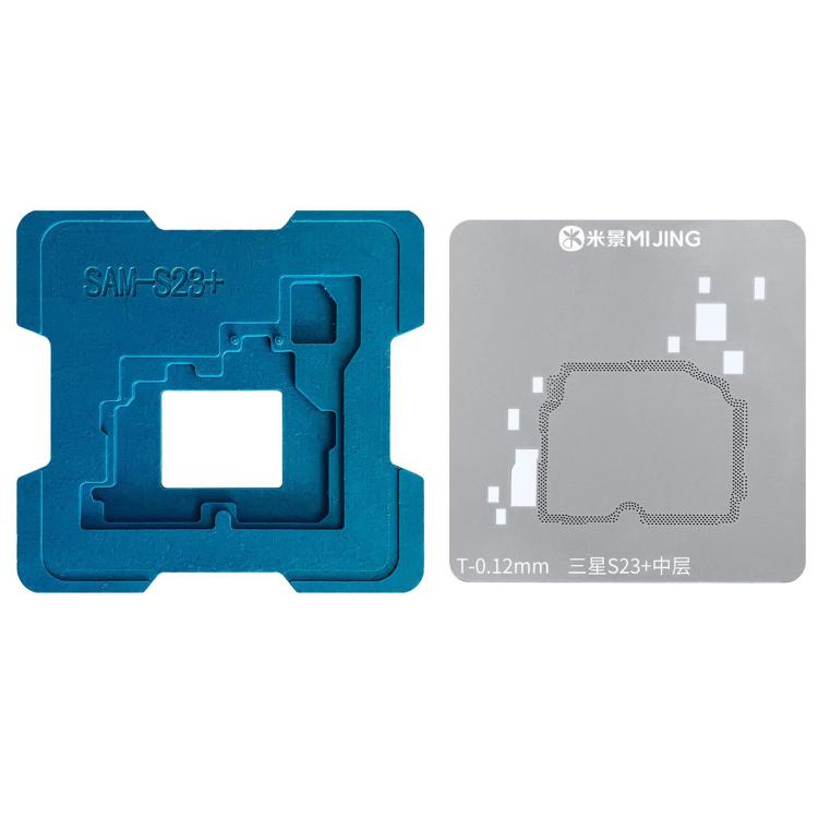 MIJING Z23 Middle-Level Tin-Planting BGA Reballing Platform Set, For Galaxy S25 5G, For Samsung Universal Base, For Galaxy S25+ 5G, For Galaxy S25 Ultra 5G, For Galaxy S24 Ultra 5G, For Galaxy S24+ 5G, For Galaxy S24 5G, For Galaxy S23 Ultra 5G        ...