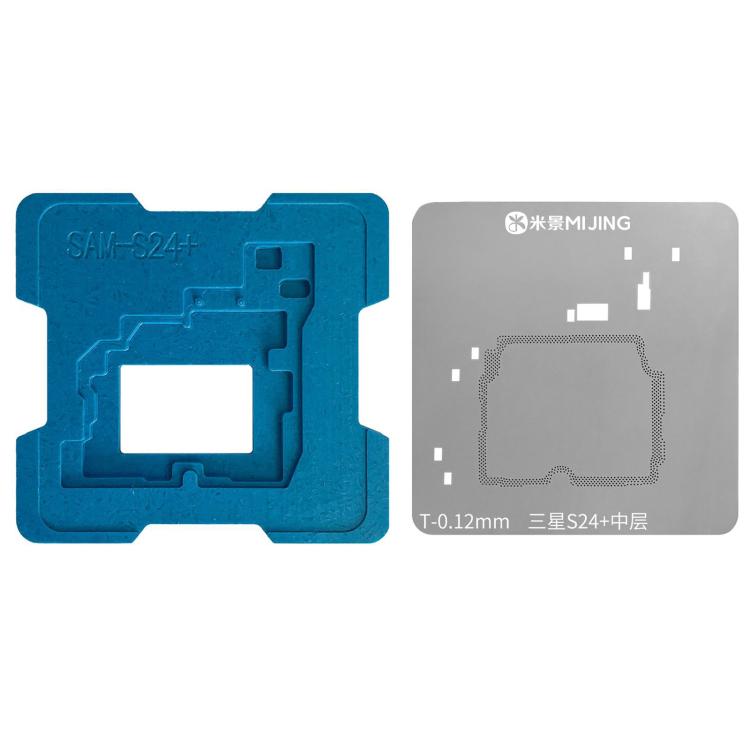 MIJING Z23 Middle-Level Tin-Planting BGA Reballing Platform Set, For Galaxy S25 5G, For Samsung Universal Base, For Galaxy S25+ 5G, For Galaxy S25 Ultra 5G, For Galaxy S24 Ultra 5G, For Galaxy S24+ 5G, For Galaxy S24 5G, For Galaxy S23 Ultra 5G        ...