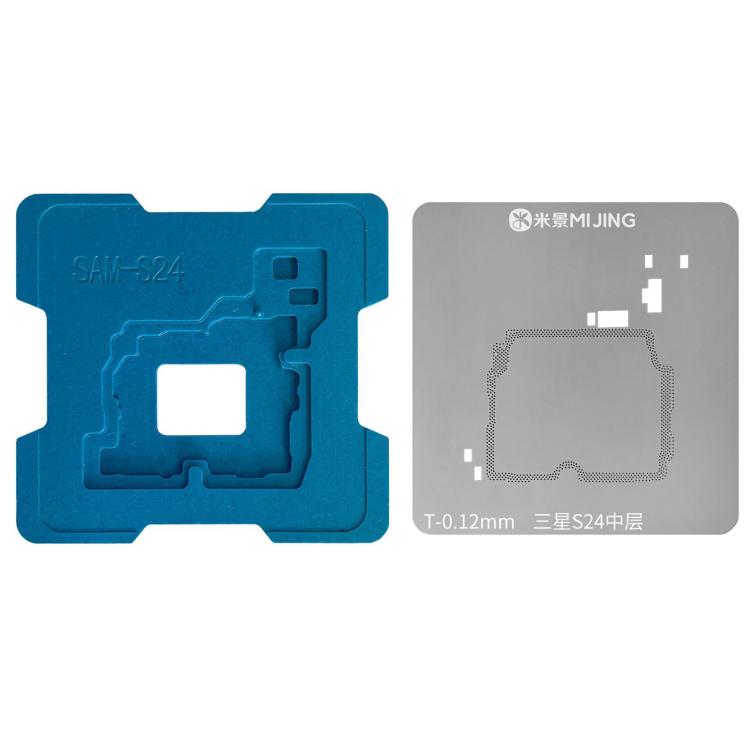 MIJING Z23 Middle-Level Tin-Planting BGA Reballing Platform Set, For Galaxy S25 5G, For Samsung Universal Base, For Galaxy S25+ 5G, For Galaxy S25 Ultra 5G, For Galaxy S24 Ultra 5G, For Galaxy S24+ 5G, For Galaxy S24 5G, For Galaxy S23 Ultra 5G        ...