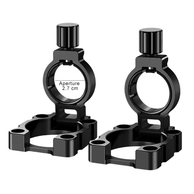 1 Pair Aluminum Alloy Foldable Umbrella Holder Mount Wind Resistant for Fishing Box