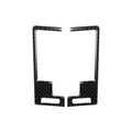 Car Carbon Fiber Center Ventilation Exhaust Decorative Sticker for Nissan 350z 2006-2009, Center Ventilation Exhaust