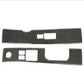 Car Carbon Fiber Glass Lift Decorative Sticker for Nissan 350z 2006-2009, Right Drive, Glass Lift, Right Drive