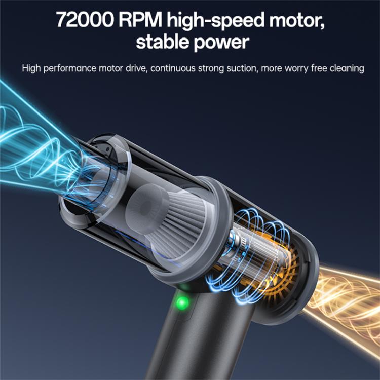 Yesido VC15 3-in-1 Cordless Vacuum Cleaner Dual-Use for Car & Home, VC15