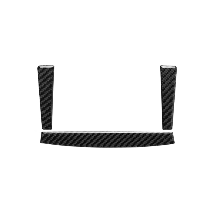 Car Carbon Fiber Navigation Frame Decorative Sticker for Nissan 350z 2006-2009, Navigation Frame