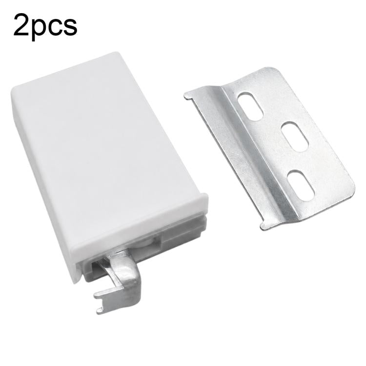2pcs/Pack Heavy-Duty Cabinet Hanger Bracket Adjustable Wall Cabinet Parts, Grey Without Cover Style, Yellow Without Cover Style, Yellow With Cover Style
