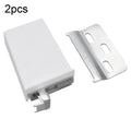 2pcs/Pack Heavy-Duty Cabinet Hanger Bracket Adjustable Wall Cabinet Parts, Grey Without Cover Style, Yellow Without Cover Style, Yellow With Cover Style