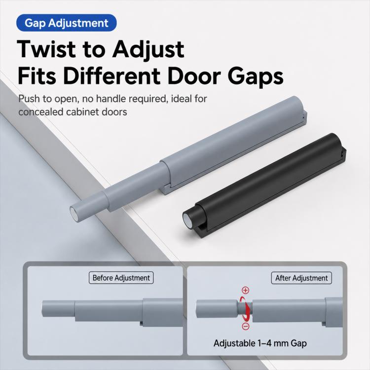 Slim Design Cabinet Door Rebound Catch, Furniture Hardware Accessories