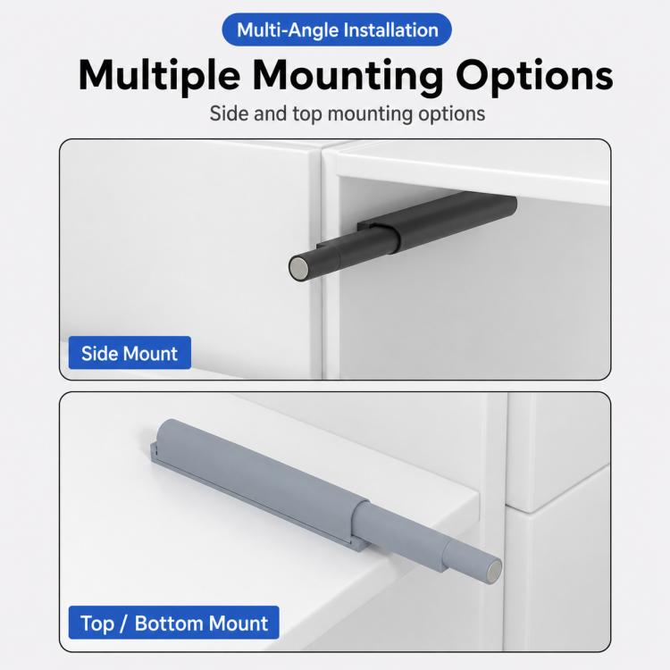 Slim Design Cabinet Door Rebound Catch, Furniture Hardware Accessories