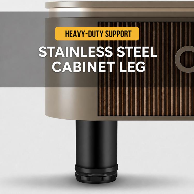 Stainless Steel Adjustable Furniture Support Legs for Sofas and Coffee Tables, 50x50mm, 50x60mm, 50x80mm, 50x100mm, 50x120mm, 50x150mm, 50x180mm, 50x200mm, 50x250mm
