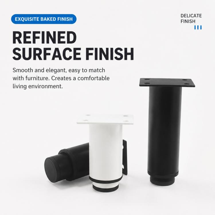 Height-Adjustable Furniture Support Legs for Sofas and Coffee Tables, 8CM, 12CM, 18CM, 25CM
