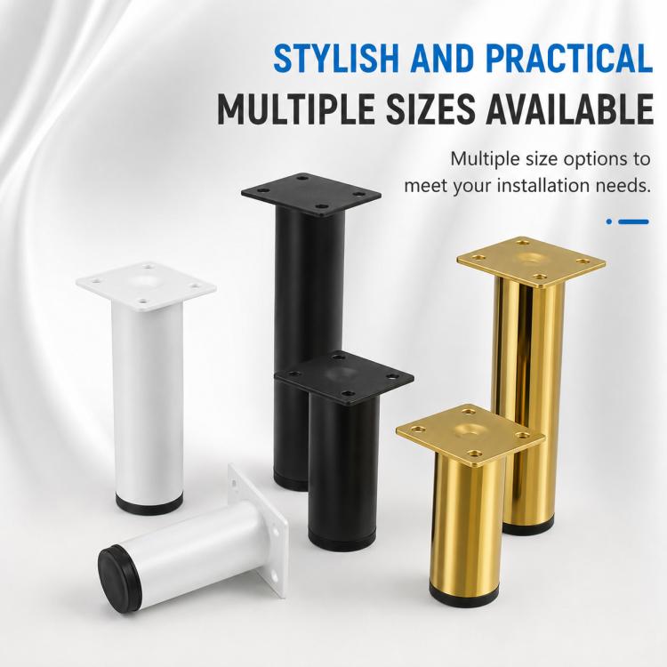 Simple Thickened Furniture Support Legs for Sofas and Coffee Tables, 80mm, 100mm, 120mm, 150mm