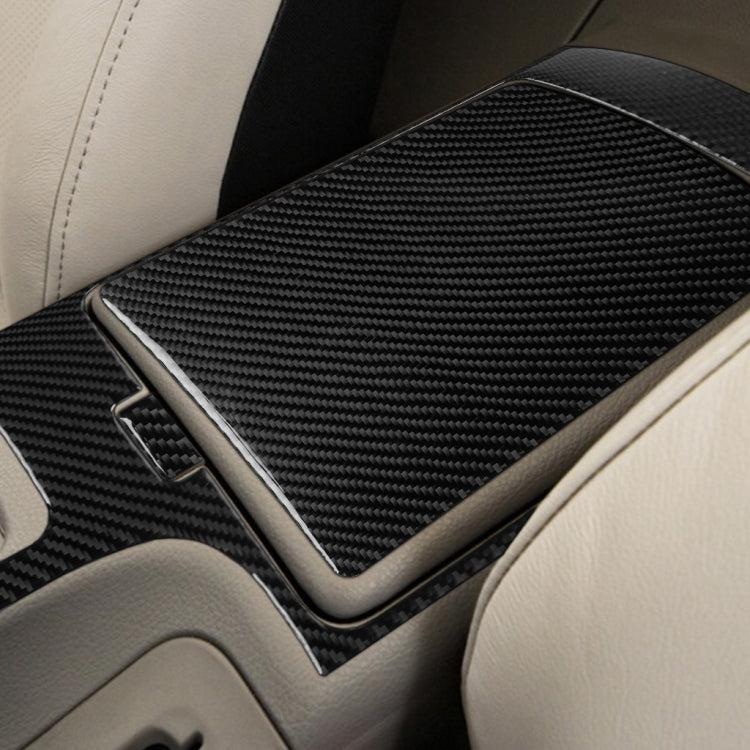 Car Carbon Fiber Central System Control Storage Box Decorative Sticker for Nissan 350z 2006-2009, Central System Control Storage Box Decorative Sticker