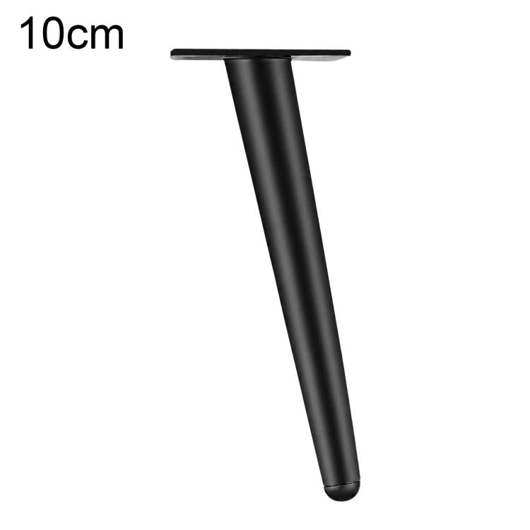 Angled Tapered Metal Furniture Support Legs for Sofas and Coffee Tables, 10cm, 12cm, 15cm, 17cm, 20cm, 25cm, 30cm