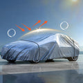 PE Anti-Dust Waterproof Sunproof Car Cover, S:400x160x120cm, M:430x160x120cm, L:480x175x120cm, XL:540x172x120cm, XXL:580x175x120cm, YL:480x175x150cm, YXL:540x175x150cm